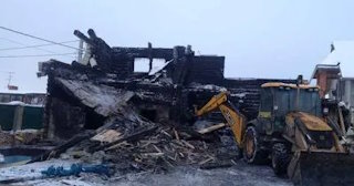 Демонтаж сгоревших зданий в асбесте | Сварной-Сбс - снос после пожара от 1025 рублей
